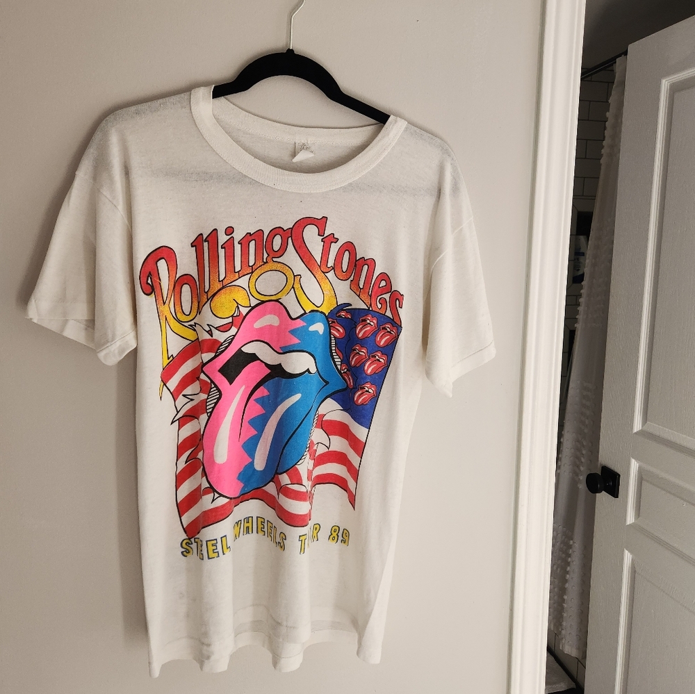 Vintage Rolling Stones 89 Tshirt